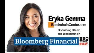 Eryka Gemma on Bloomberg Radio Show discussing Bitcoin and Blockchain