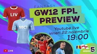 Preview GW12 FPL - Fantasy Fotbal Englez (S05, E13)