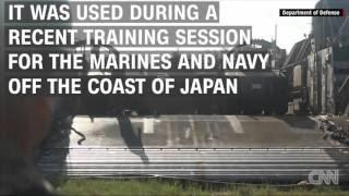 U.S. Navy Hovercraft In Action