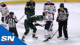 Darnell Nurse Lands Multiple Punches On Jordan Greenway In Spirited Fight