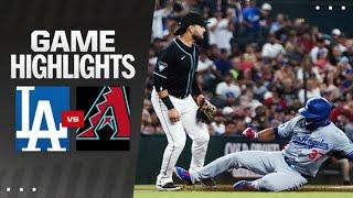 Dodgers vs. D-backs Game Highlights (9/2/24) | MLB Highlights