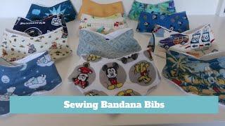 Sewing Bandana Bibs | Sewing Vlog