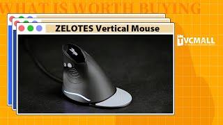 ZELOTES T-30 2.4G Wireless Vertical Mouse