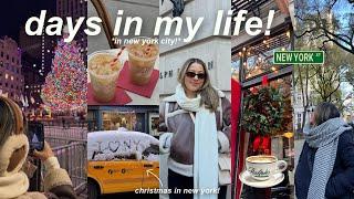 christmas in new yorkcozy days in my life, coffee shops, museums, & exploring nyc!