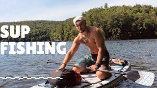 Paddleboard (SUP) Bass Fishing Remote Ponds