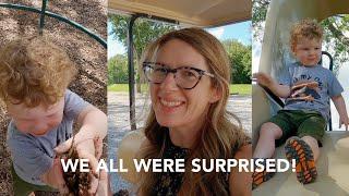 Our Big Surprise & A Fun Day With A Toddler