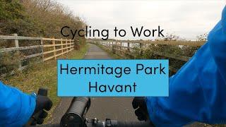 Cycle to Hermitage Park, Havant