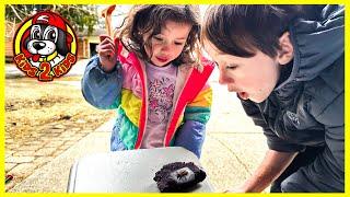 Kids Pretend  CALEB & CHARLENE’S BIGGEST FROZEN BUG HUNT