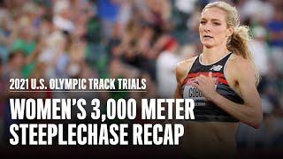 Emma Coburn Wins 3,000-Meter Steeplechase | 2021 U.S. Olympic Trials | Runner's World