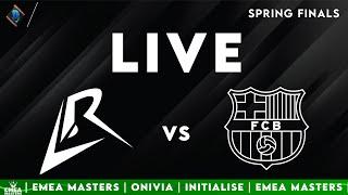 Los Ratones vs Barcelona  Blue Live | EMEA Masters FINALS with Initialise
