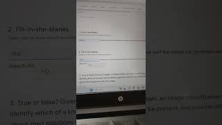 Quiz 3(Goggle AI-ML). Go further with object detection. #tutorial #google #students #tips