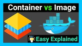 DOCKER image vs container: Difference EASILY explained with  for beginners. Rebuild on file changes