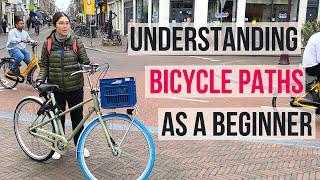 Understanding bicycle paths as a beginner cyclist