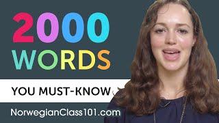 2000 Words Every Norwegian Beginner Must Know