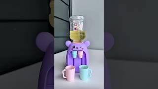Satisfying with Unboxing and review miniature water dispenser set |ASMR Video