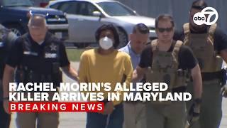 Rachel Morin's alleged killer, Victor Martinez Hernandez arrives in Maryland