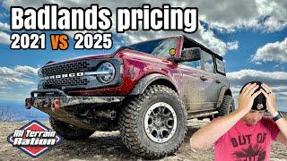 Ford Bronco Badlands HUGE PRICE increase !