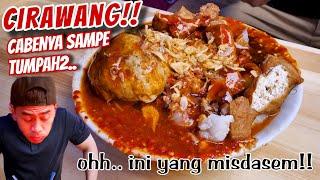 MAKAN CIRAWANG TERPEDAS!! CABENYA SAMPE TUMPEH2...