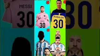 messi and Ronaldo for Animated Stop challenge | Ronaldo | Messi | football #shorts