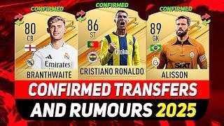 NEW CONFIRMED TRANSFERS & RUMOURS!  ft. CRISTIANO RONALDO, ALISSON, BRANTHWAITE...etc