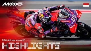 MotoGP™ Race Highlights  | 2024 #IndonesianGP