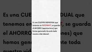 La Subcuenta de Vivienda del INFONAVIT