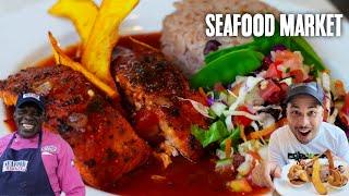 BIGGEST SEAFOOD IN THE CARIBBEAN! RAINFOREST SEAFOOD!!!