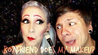 My Boyfriend does my MakeUp - TAG