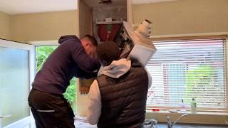 Apprentice Plumber Training - Boiler Installation - Baxi 800