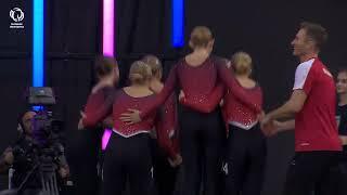 Denmark - 2024 TeamGym European silver medallists, junior women's team