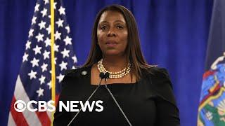 New York Attorney General Letitia James speaks after Trump civil fraud ruling | full video