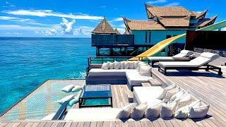 Ozen Reserve Bolifushi Maldives, Luxury All Inclusive Resort, Water Slides (Full Tour &  4K Vlog)