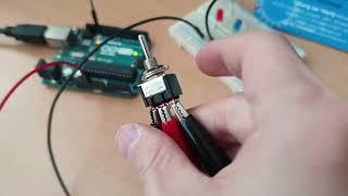 3단 6P 토글 스위치 Toggle Switch MTS-203-A1 테스트