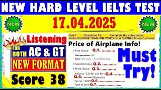 IELTS LISTENING PRACTICE TEST 2025 WITH ANSWERS | 17.04.2025