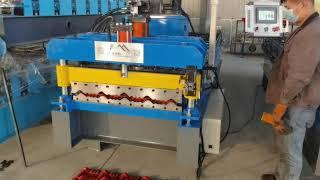 [STEELMAMA] Brick roofing Q tile roll forming machine