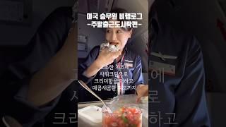 삼겹살 사서 퇴근할게요  #미국승무원 #외항사승무원 #승무원 #도시락