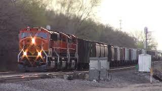 K5HL on BNSF SD75M 252 - BNSF Staples Sub