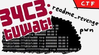 Global variable Buffer Overflow to leak memory - 34C3 CTF readme_revenge (pwn)