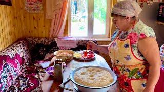 The joy of simple rural life in the Carpathian Mountains