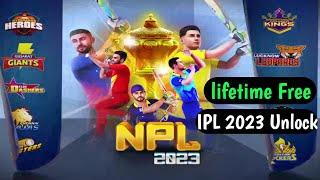 Wcc3 Npl 2023 Unlock Trick | how to unlock wcc3 npl auction | wcc3 2023 IPL unlock kaise kare