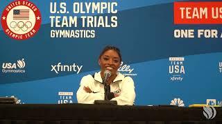 U.S. Olympic Team Trials: Simone Biles Press Conference