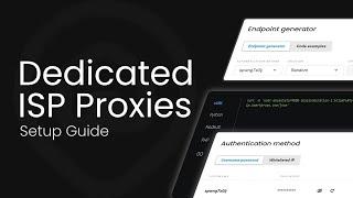 How to Set Up and Use Dedicated ISP Proxies? | Smartproxy Tutorial