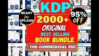 2000 high converting editable KDP book ready for upload