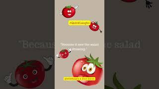 "Tomato's Blushing Secret" #shorts #reels #MicroHumor #TinyLaughs