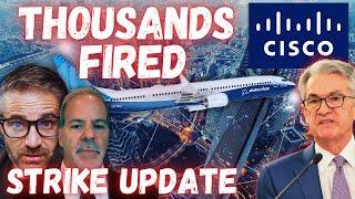 BREAKING: Boeing NATIONWIDE Layoffs Begin  | CISCO Job Collapse