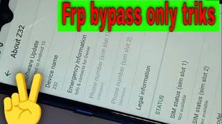 Symphony Z32 frp Bypass/Z16/Z18/Z32 google account bypass/all symphony android 10 frp bypass 2022