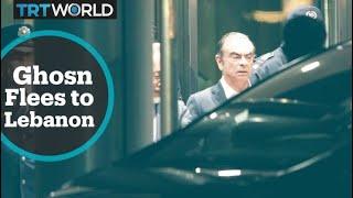 Former Nissan boss Carlos Ghosn flees from Japan to Lebanon