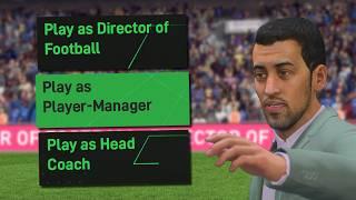 I Found 6 Different Ways to Play Manager Career Mode!