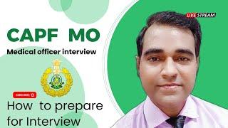 How to prepare for mosb in capf interview | Itbp capf medical officer interview questions