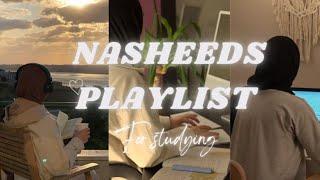 Nasheed playlists to listen to while studying  ||all the best for your exams ||